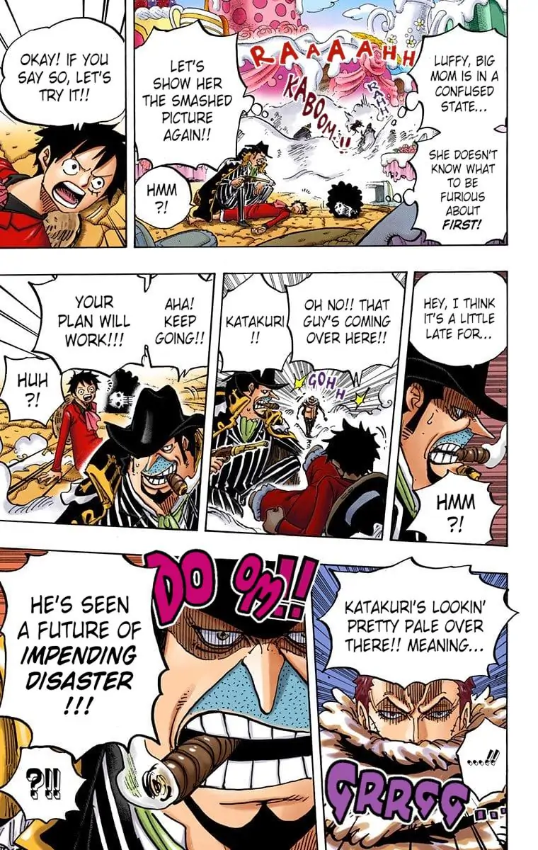 One Piece Digital Colored Chapter 864 image 14
